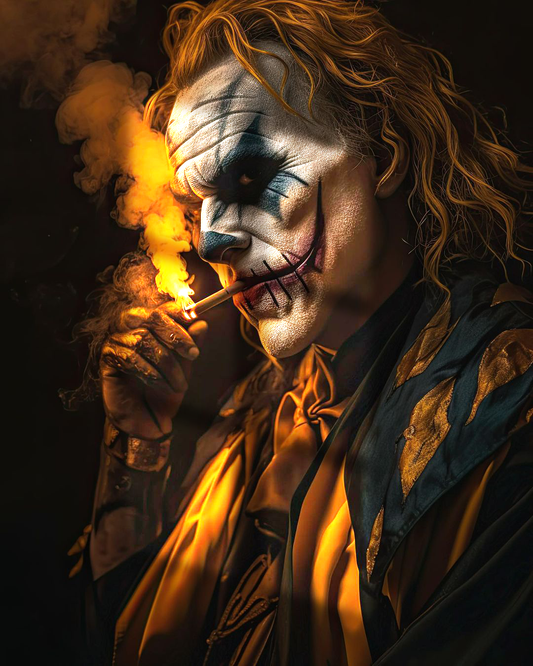 Joker Smoking Poster