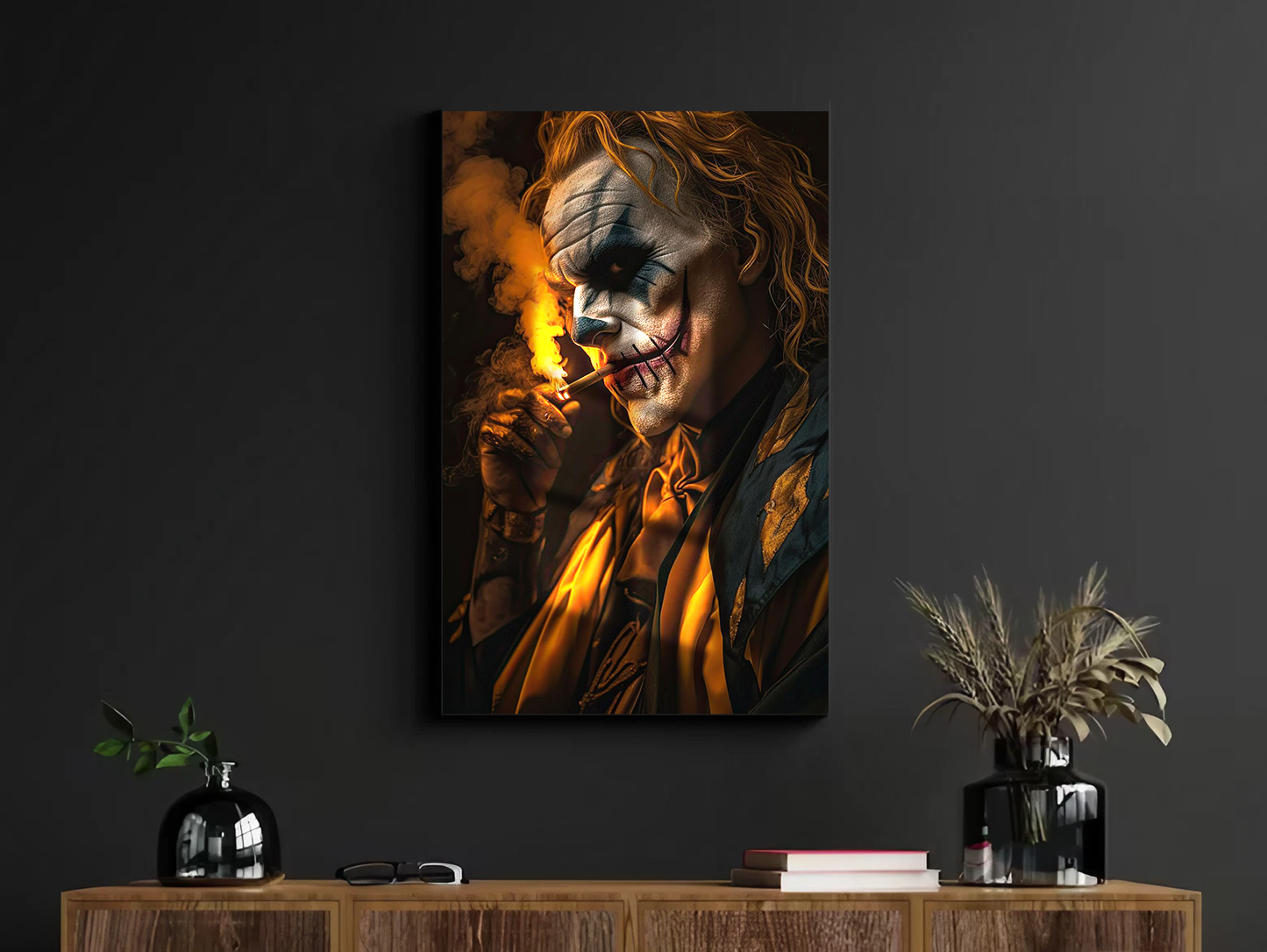 Joker Smoking Poster